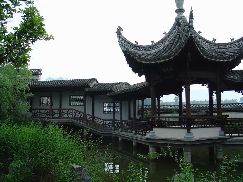 亭台楼阁轩榭廊舫介绍